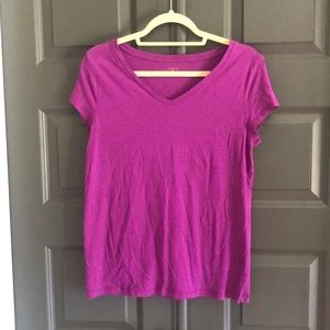 Loft neck T-shirt
